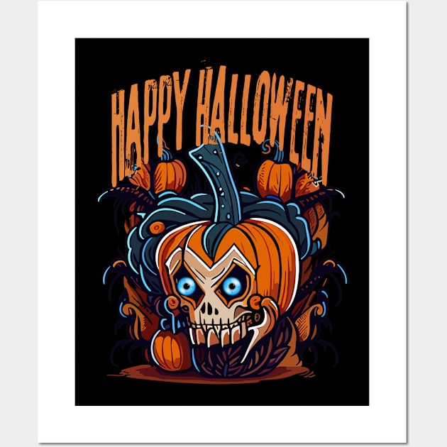 Halloween Wall Art by MckinleyArt